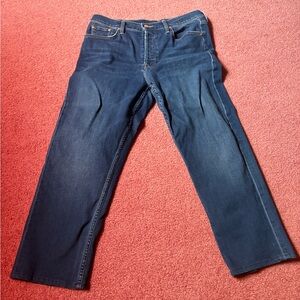 MOTHER Women’s Deep Blue Straight Jeans